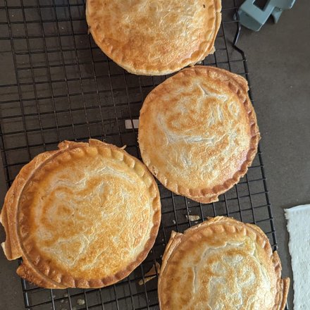 Homemade pies